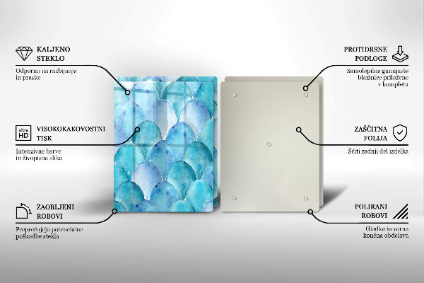 Sklo za varnú dosku Akvarelové váhy