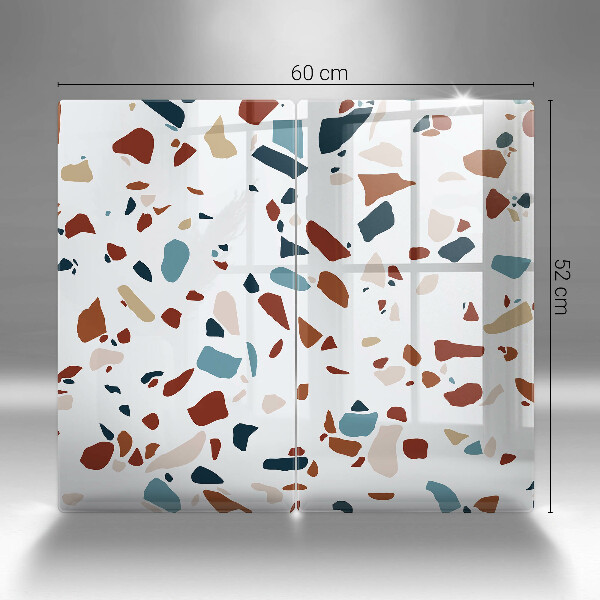 Sklo za varnú dosku Dekoratívny kameň