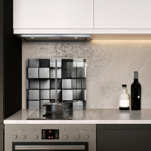 Sklo za varnú dosku 3D geometria pozadia