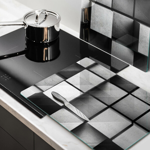 Sklo za varnú dosku 3D geometria pozadia