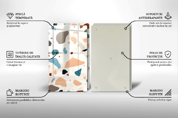 Sklo za varnú dosku Dekoratívna kamenina