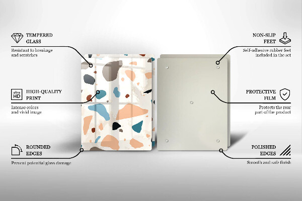 Sklo za varnú dosku Dekoratívna kamenina