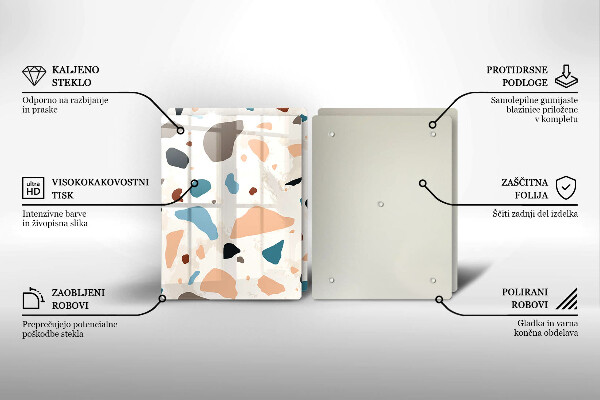 Sklo za varnú dosku Dekoratívna kamenina