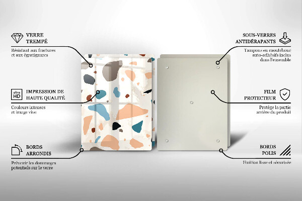 Sklo za varnú dosku Dekoratívna kamenina