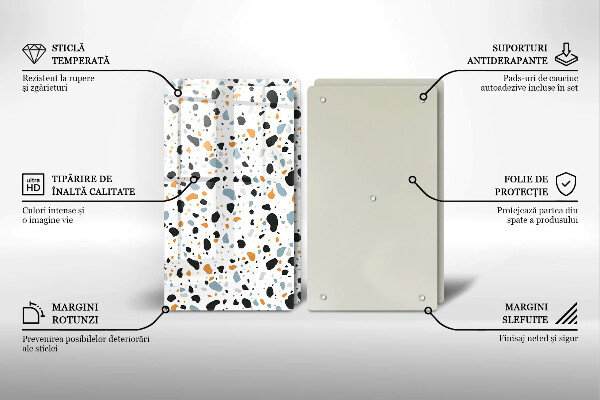 Sklo za varnú dosku Dekoratívna kamenina