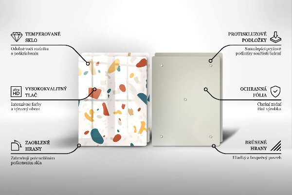 Sklo za varnú dosku Dekoratívna kamenina