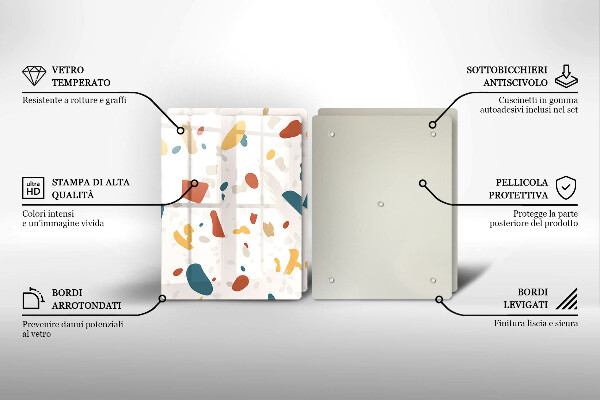 Sklo za varnú dosku Dekoratívna kamenina