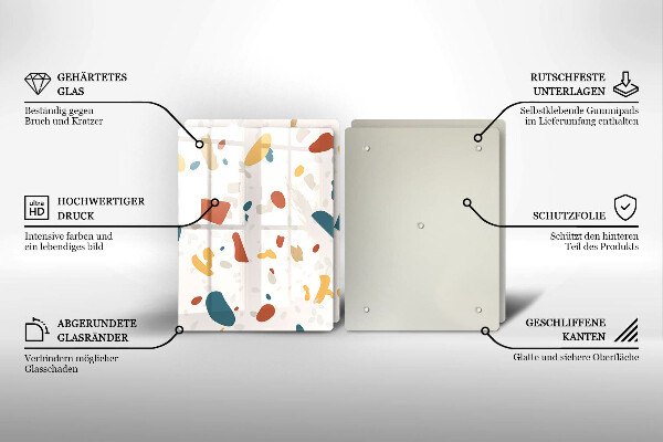 Sklo za varnú dosku Dekoratívna kamenina