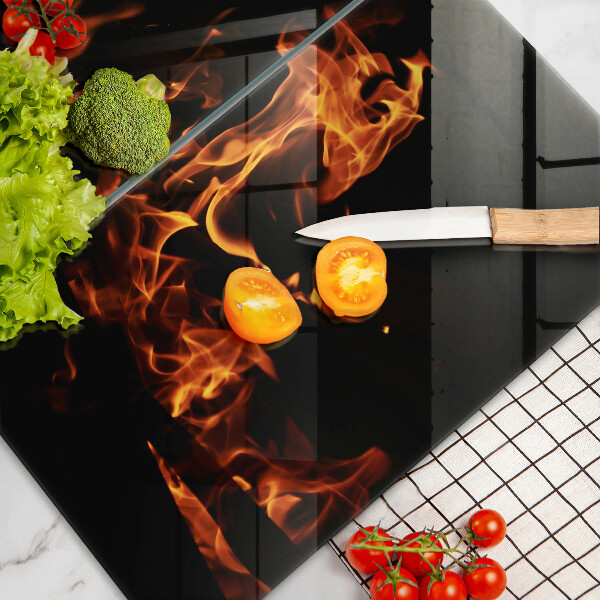 Sklo za varnú dosku Zapáľ živý plameň