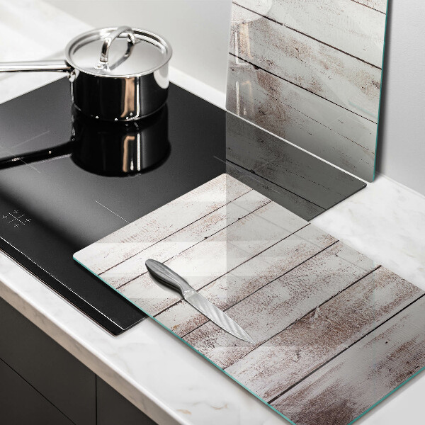 Sklo za varnú dosku Staré drevené dosky