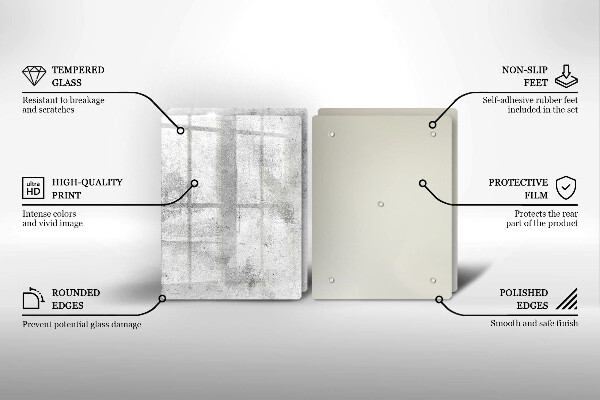 Sklo za varnú dosku Betónová textúra