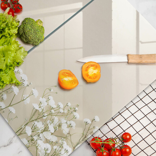 Sklo za varnú dosku Sadrové boho kvety