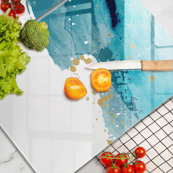 Sklo za varnú dosku Modré škvrny