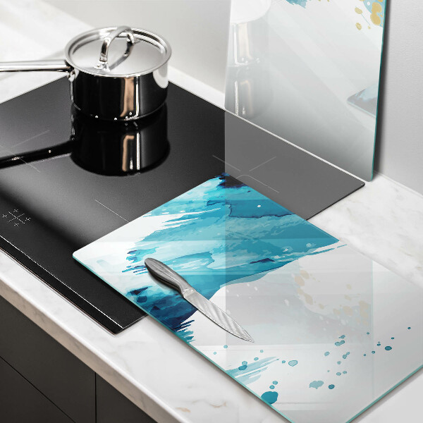 Sklo za varnú dosku Modré škvrny