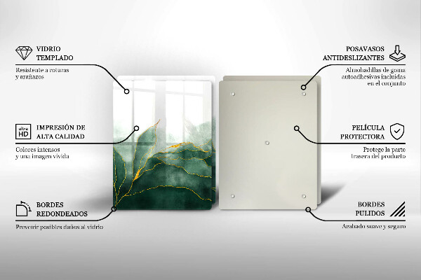 Sklo za varnú dosku Abstraktná príroda