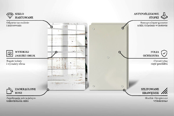 Sklo za varnú dosku Staré dosky a listy