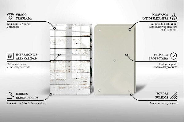 Sklo za varnú dosku Staré dosky a listy