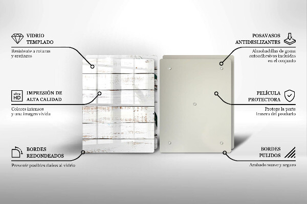 Sklo za varnú dosku Staré dosky a listy