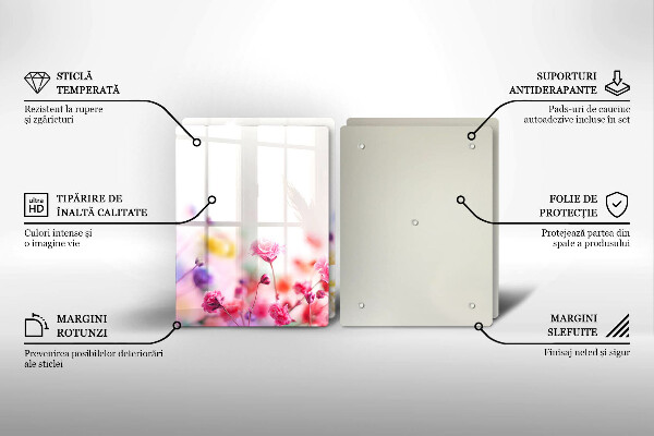 Sklo za varnú dosku Kvetinová lúka