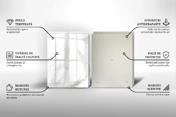 Kryt na stenu pri sporáku Moderný mramor