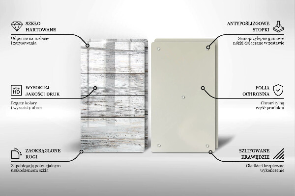 Kryt na stenu pri sporáku Svetlé drevené dosky
