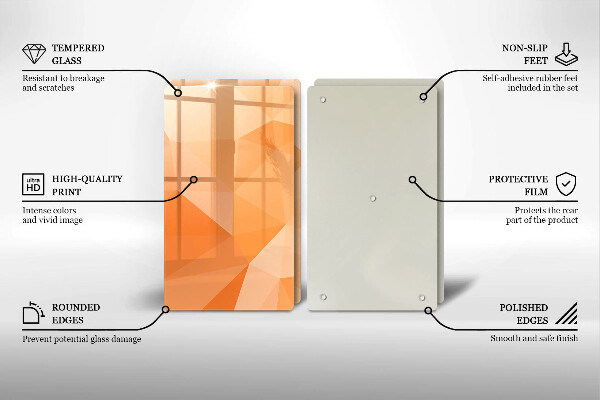 Kryt na stenu pri sporáku Geometrické pozadie