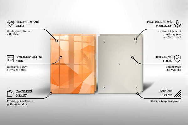 Kryt na stenu pri sporáku Geometrické pozadie