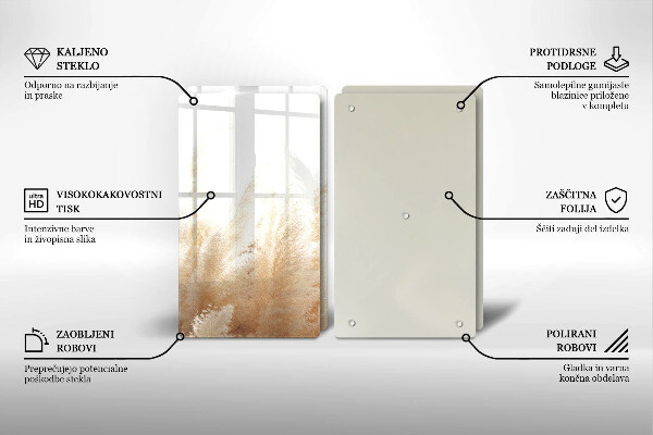 Sklo za varnú dosku Pampasová tráva