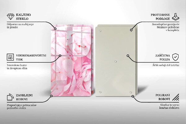 Sklo za varnú dosku Jemné pivonky