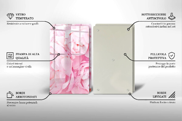 Sklo za varnú dosku Jemné pivonky