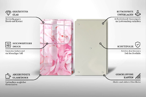 Sklo za varnú dosku Jemné pivonky