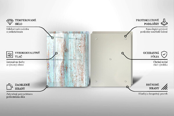 Sklo za varnú dosku Staré vintage dosky