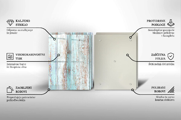 Sklo za varnú dosku Staré vintage dosky