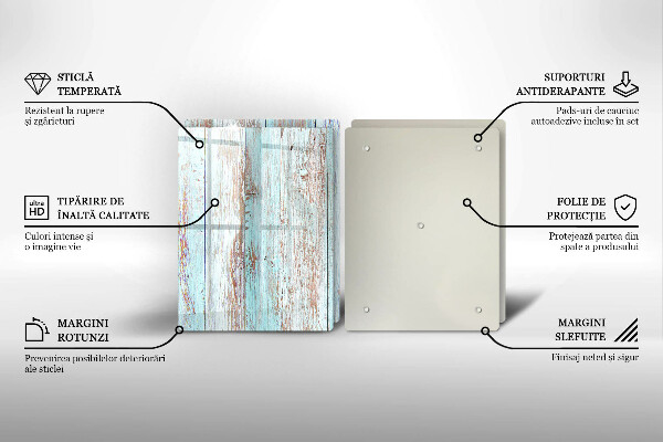 Sklo za varnú dosku Staré vintage dosky