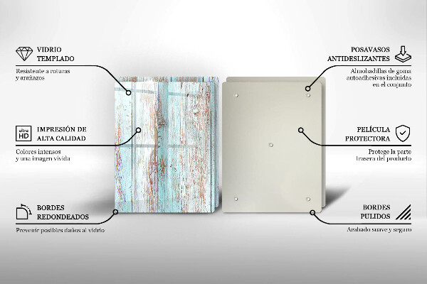 Sklo za varnú dosku Staré vintage dosky