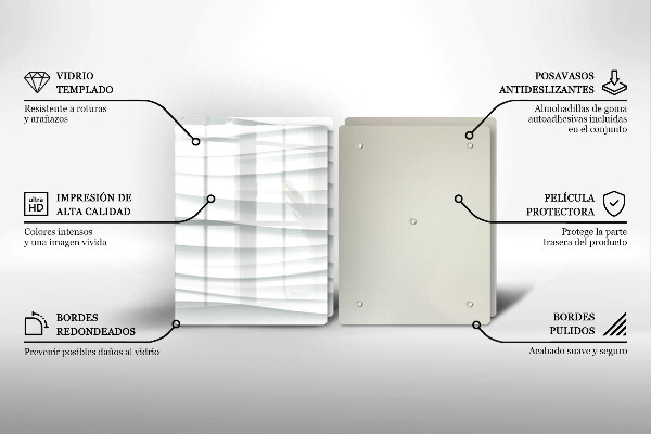 Sklo za varnú dosku Moderná štruktúra