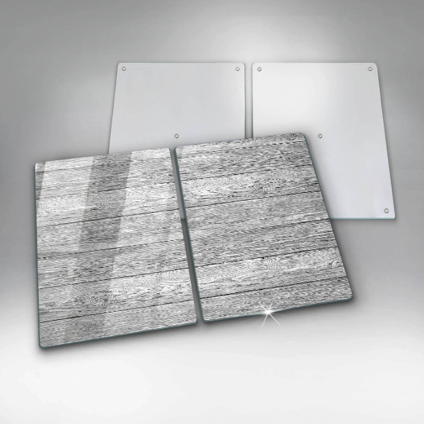 Sklo za varnú dosku Staré drevené dosky