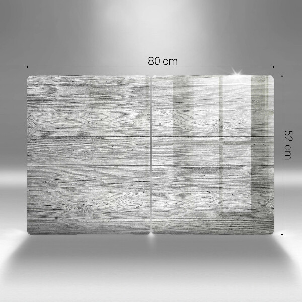 Sklo za varnú dosku Staré drevené dosky