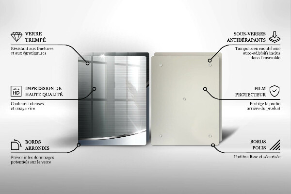 Tvrdené sklo za varnú dosku Kovový abstraktný vzor