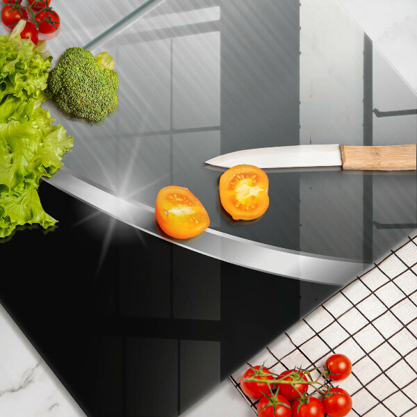 Sklo za varnú dosku Abstrakcia s kovom