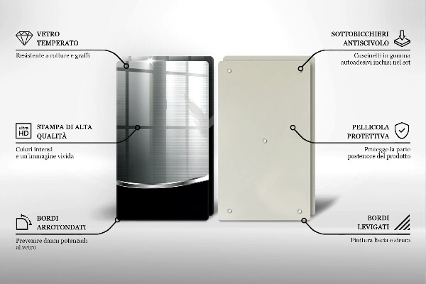Sklo za varnú dosku Abstrakcia s kovom