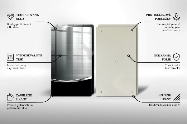 Sklo za varnú dosku Abstrakcia s kovom