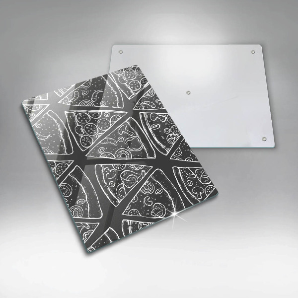 Kryt na sporák Pizza ilustrácie