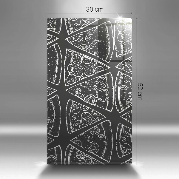 Kryt na sporák Pizza ilustrácie