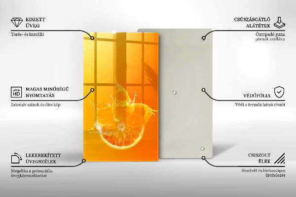 Kryt na sporák Šťavnaté oranžové ovocie