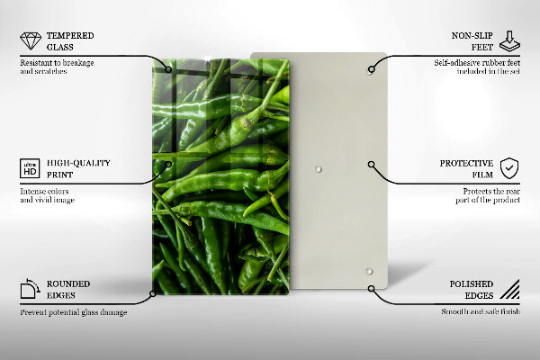 Kryt na indukčnú dosku Hrachové struky