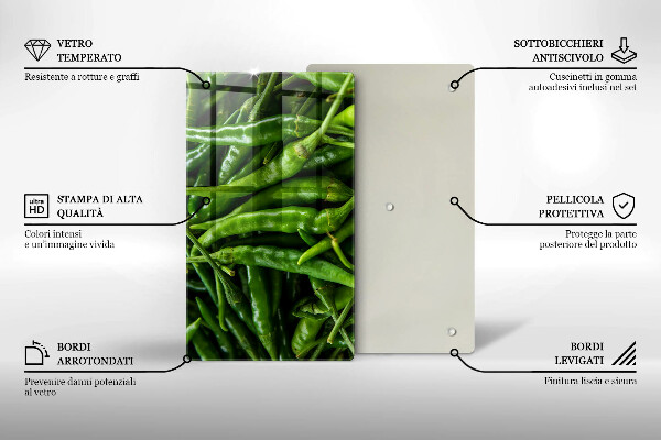Kryt na indukčnú dosku Hrachové struky