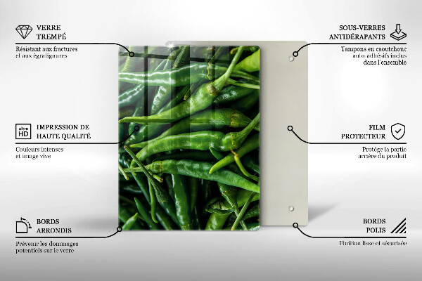 Kryt na indukčnú dosku Hrachové struky