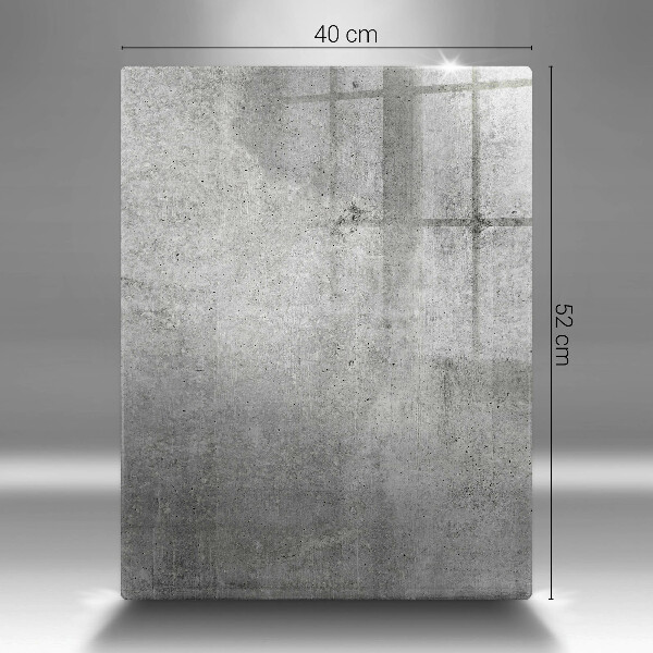 Kryt na indukčnú dosku Betónová textúra