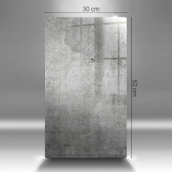 Kryt na indukčnú dosku Betónová textúra